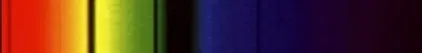Absorption spectrum of almandine