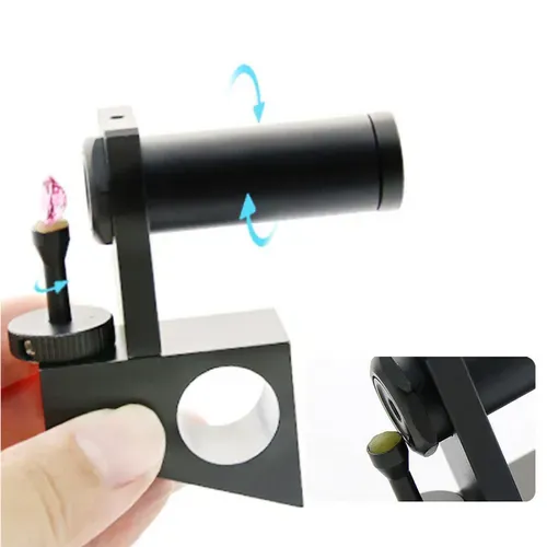 Calcite Dichroscope with Stand